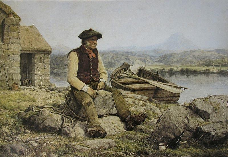 William Dyce The Highland Ferryman China oil painting art